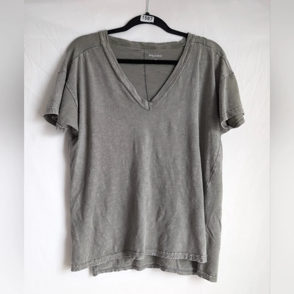 Anthropologie Pilcro Sage Green Jordyn Tee XS